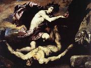 Jusepe de Ribera Apollo and Marsyas painting